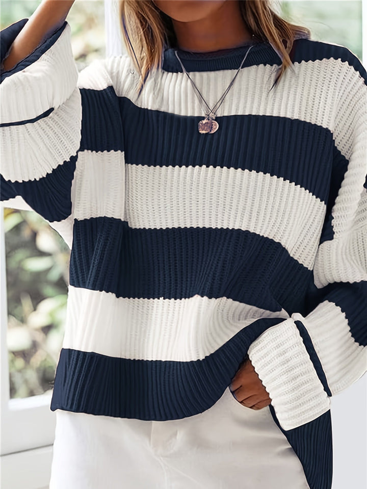 Ivy | Relaxed colourblock Jumper