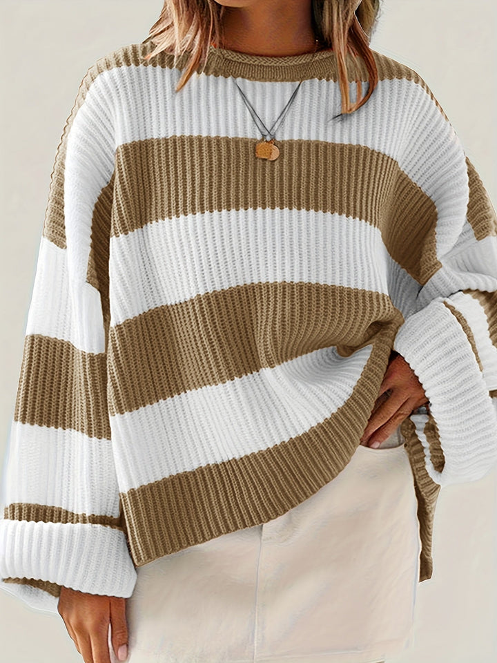 Ivy | Relaxed colourblock Jumper