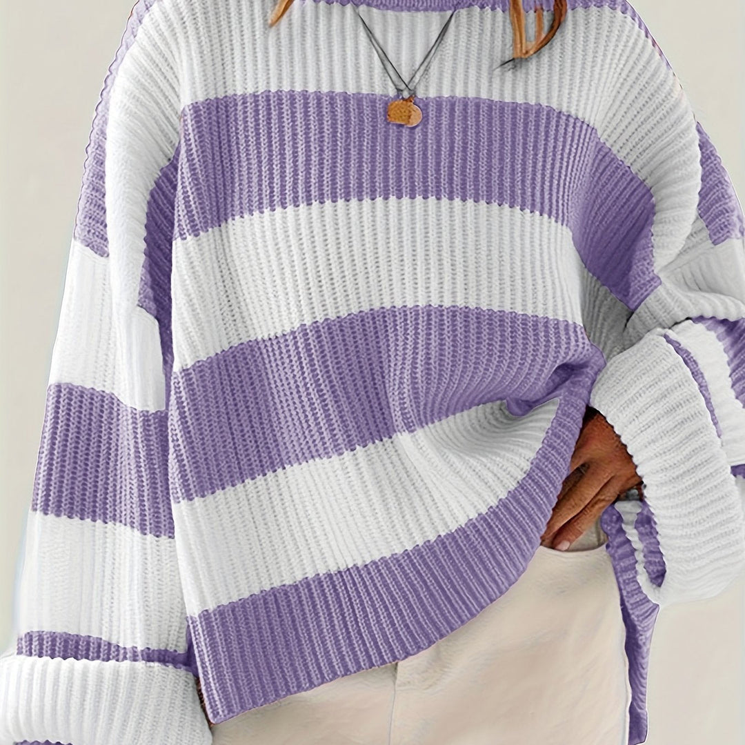Ivy | Relaxed colourblock Jumper