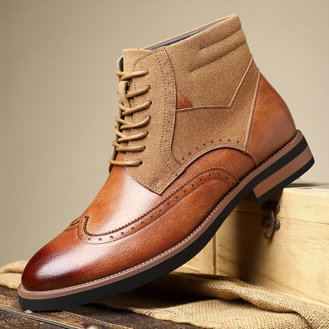 Roland | Classic Wingtip Ankle Boots