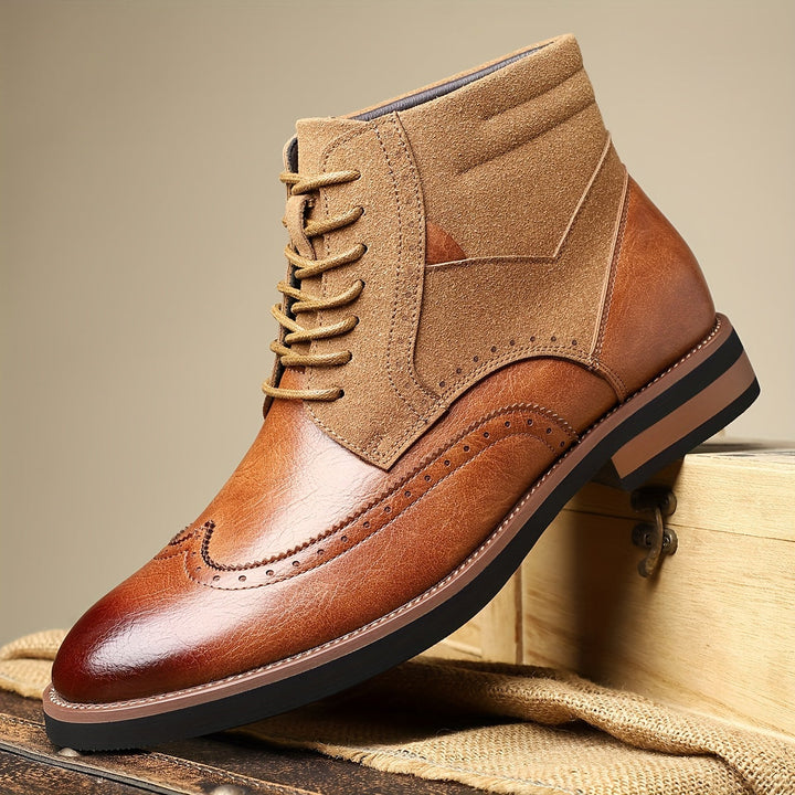 Roland | Classic Wingtip Ankle Boots