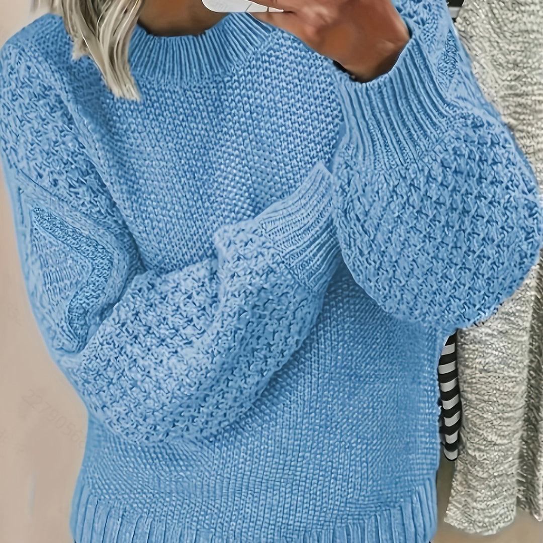 Bonnie | Cozy Lantern-Sleeve Jumper