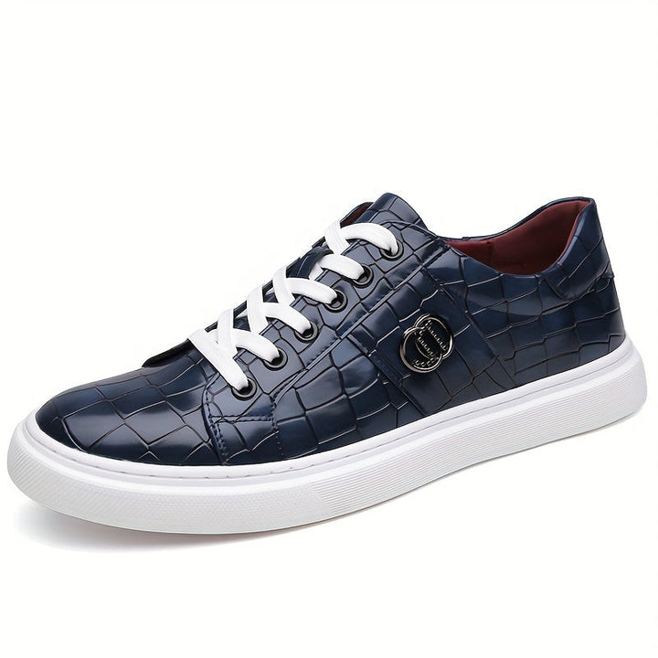 Bruno | Refined Textured Sneakers