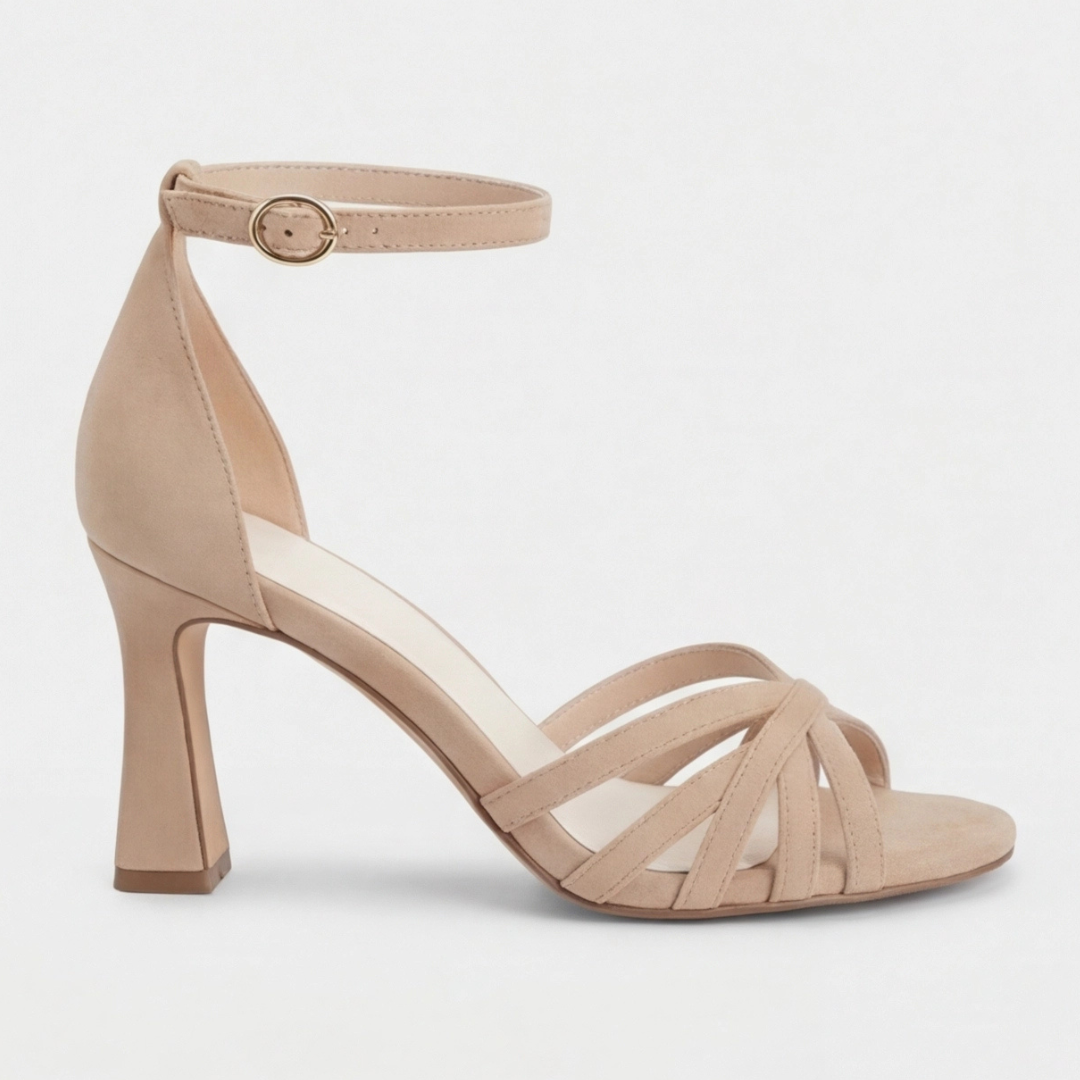 Katie | Stylish Comfortable Open Toe Heels