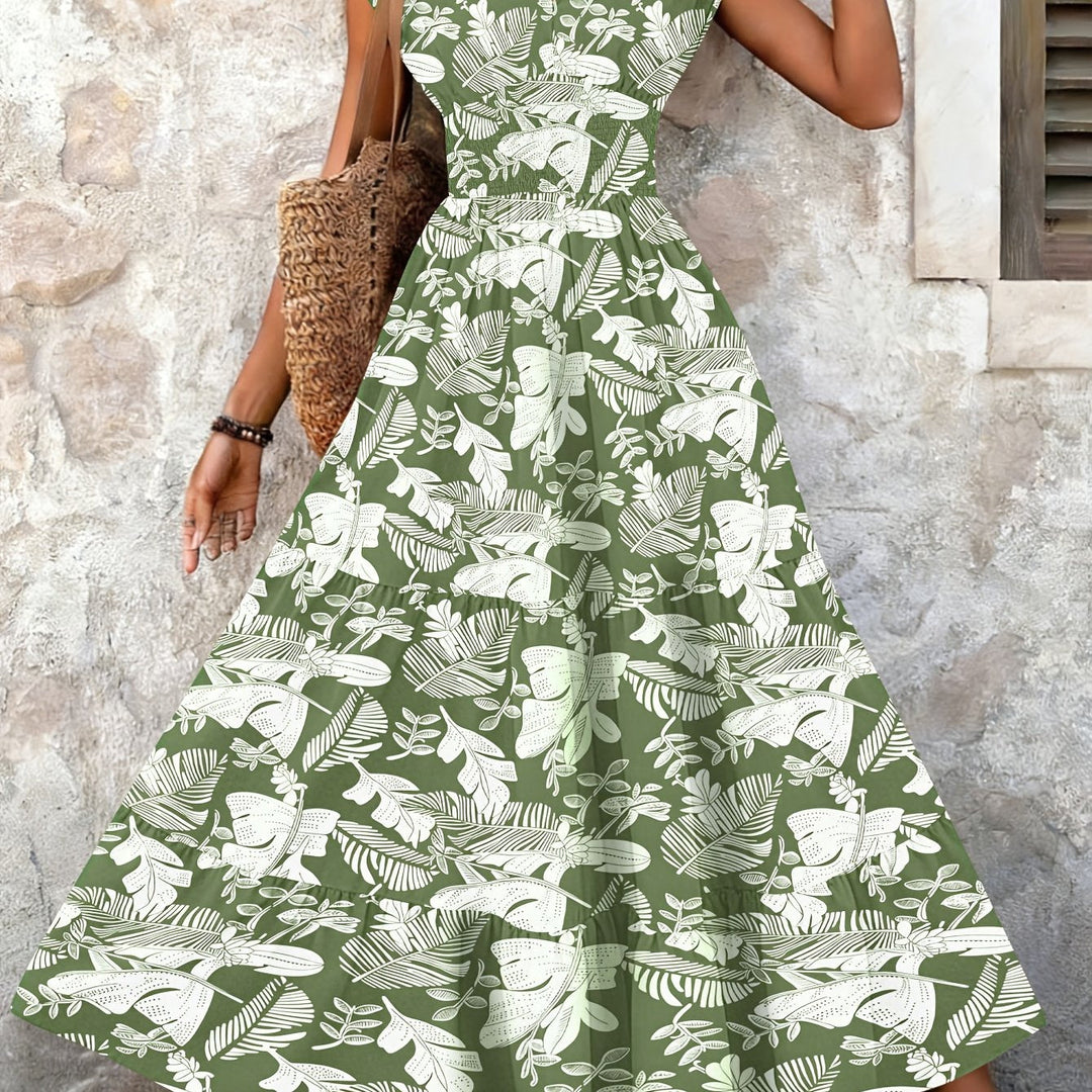 Lorena | Flowing Bohemian Maxi Dress