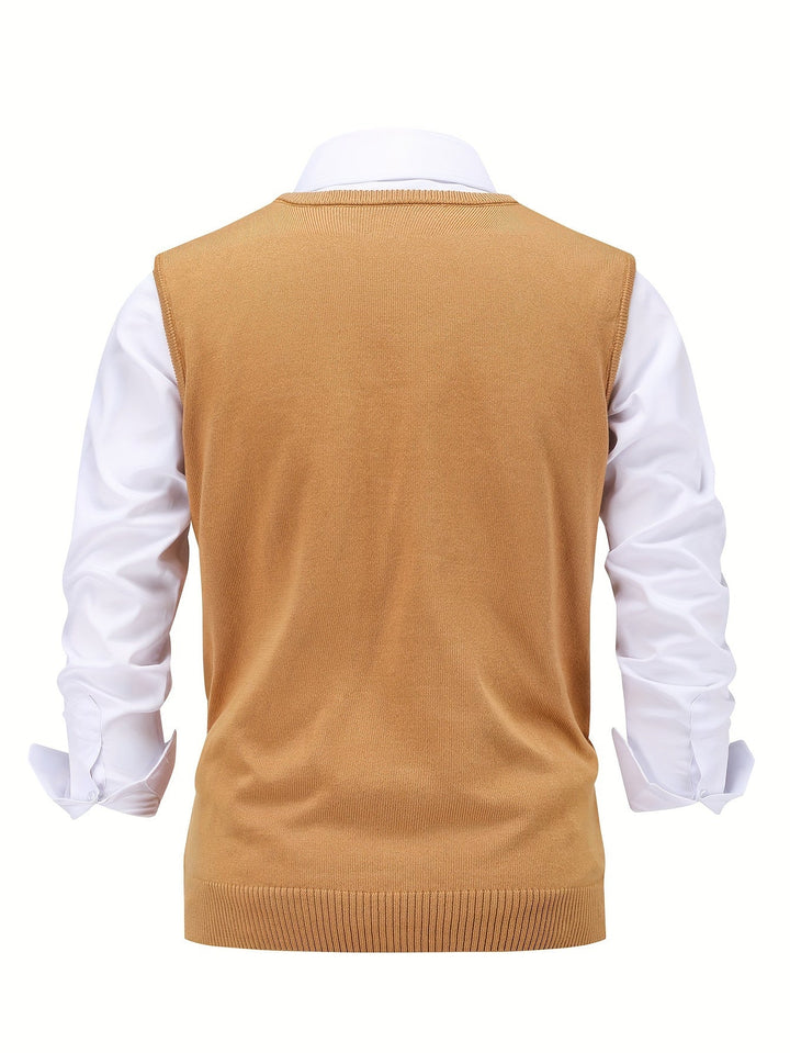 Chandler | Classic Argyle Jumper Vest
