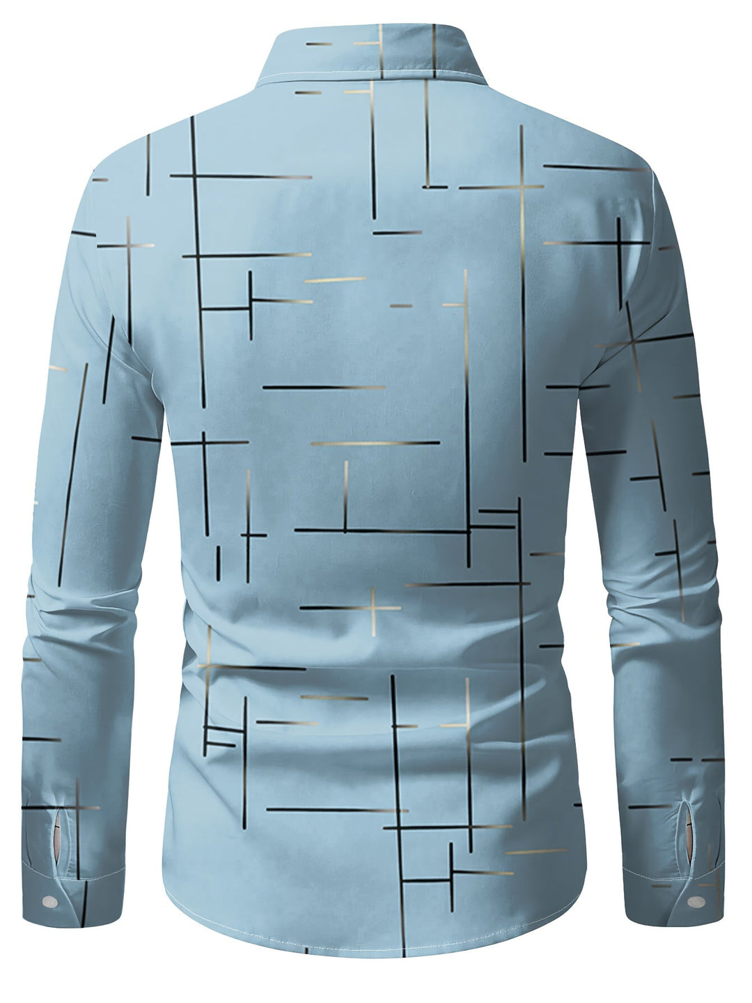 Malcolm | Refined Line-Print Shirt