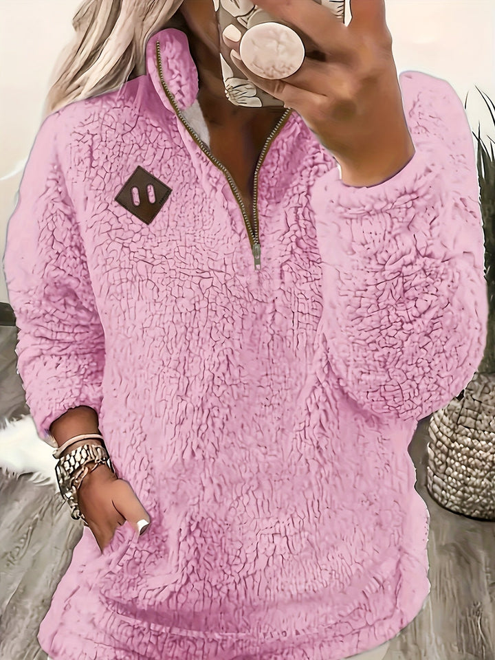 Renee | Cozy Half-Zip Pullover