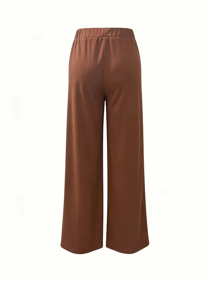 Claudia | High-Waisted Wide-Leg Trousers