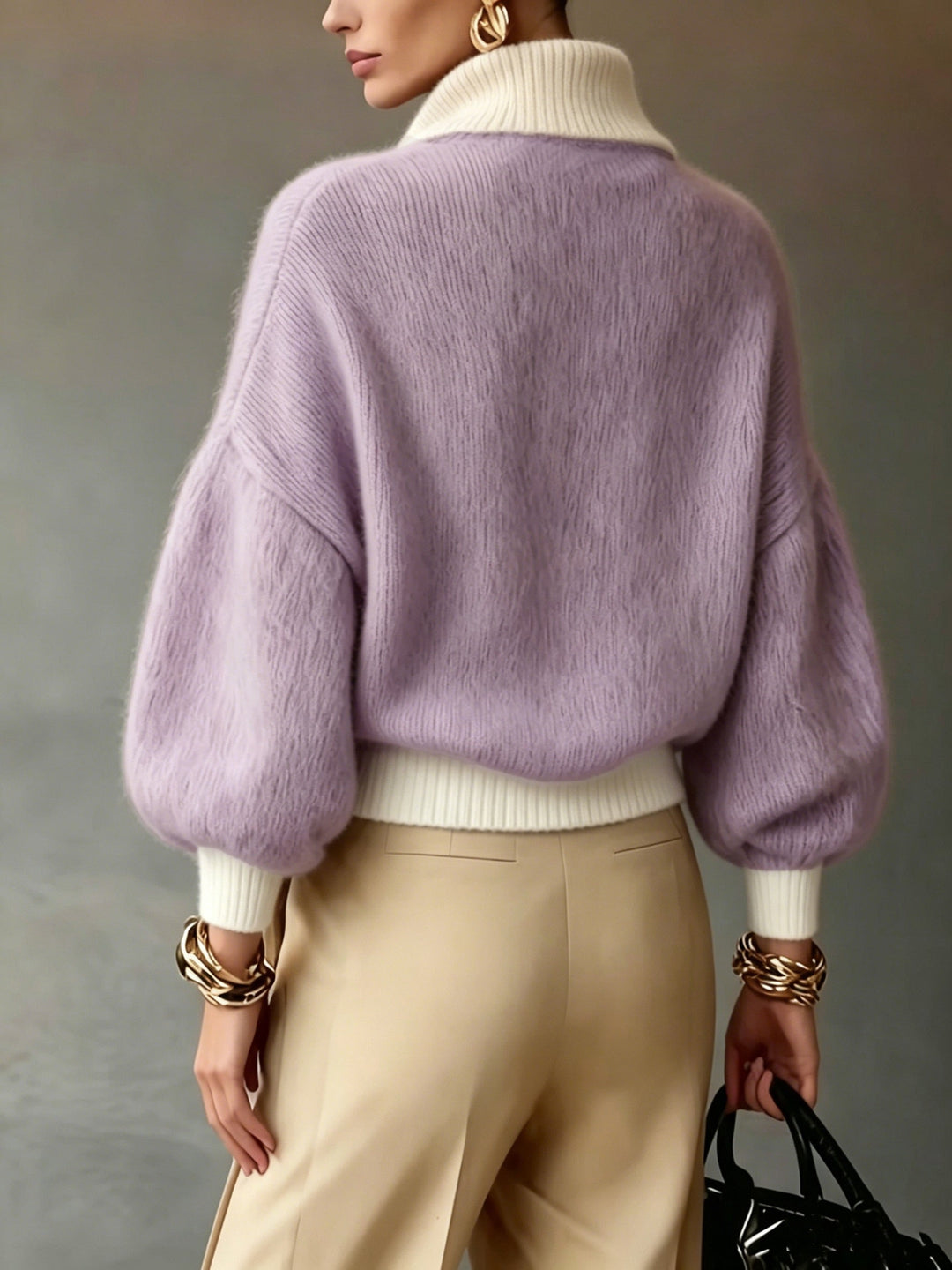 Cecily | Relaxed Half-Zip Jumper