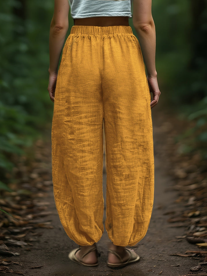 Marjorie | Relaxed Drawstring Lantern Trousers