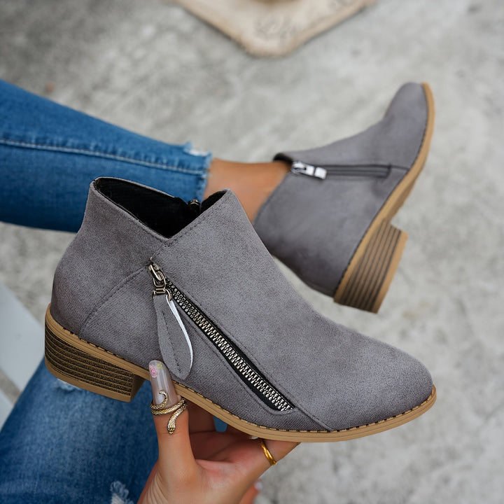 Bianca | Everyday Side-Zip Ankle Boots