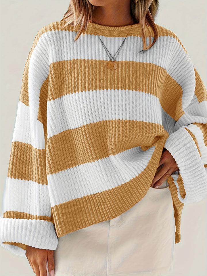 Ivy | Relaxed colourblock Jumper