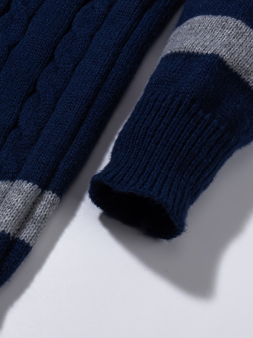 Nolan | Textured Cable-Knit Jumper