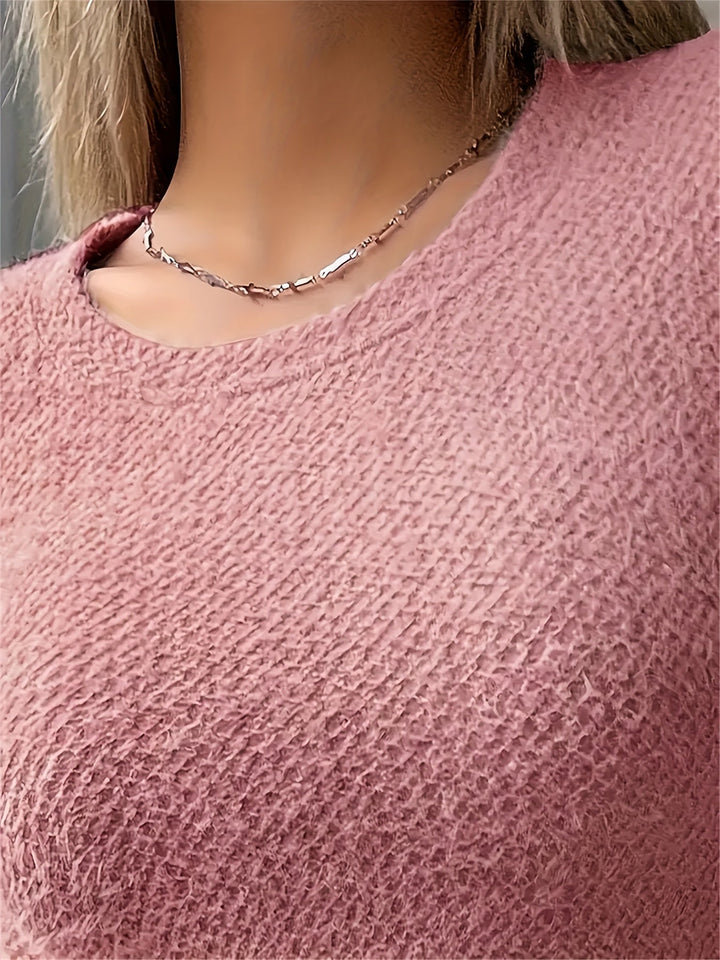 Noreen | Soft Plush Long Sleeve Top