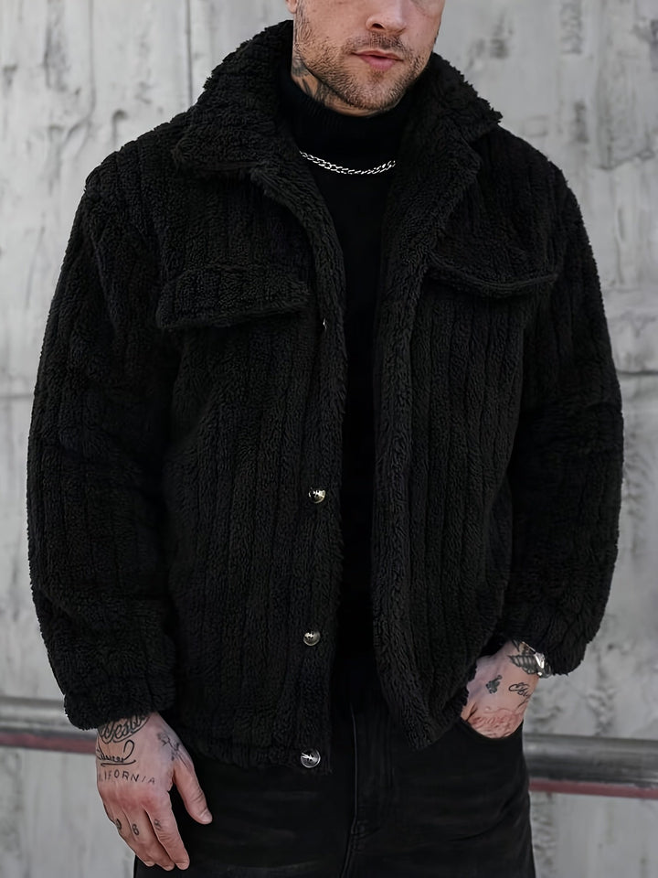 Owen | Textured Button-Up Jacket