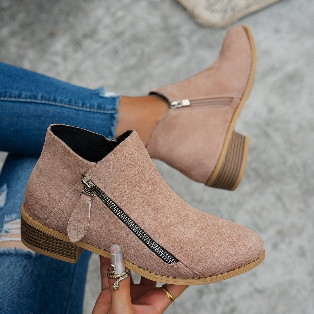 Bianca | Everyday Side-Zip Ankle Boots