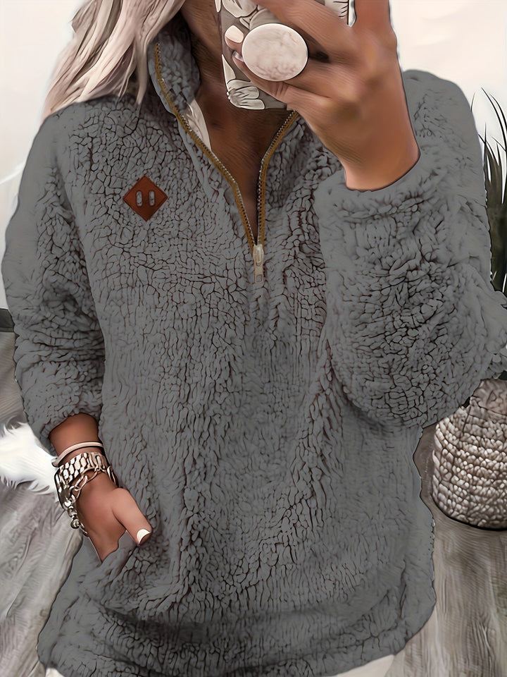 Renee | Cozy Half-Zip Pullover