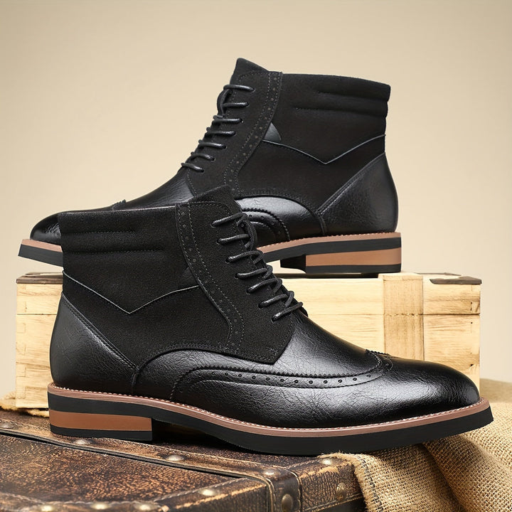 Roland | Classic Wingtip Ankle Boots