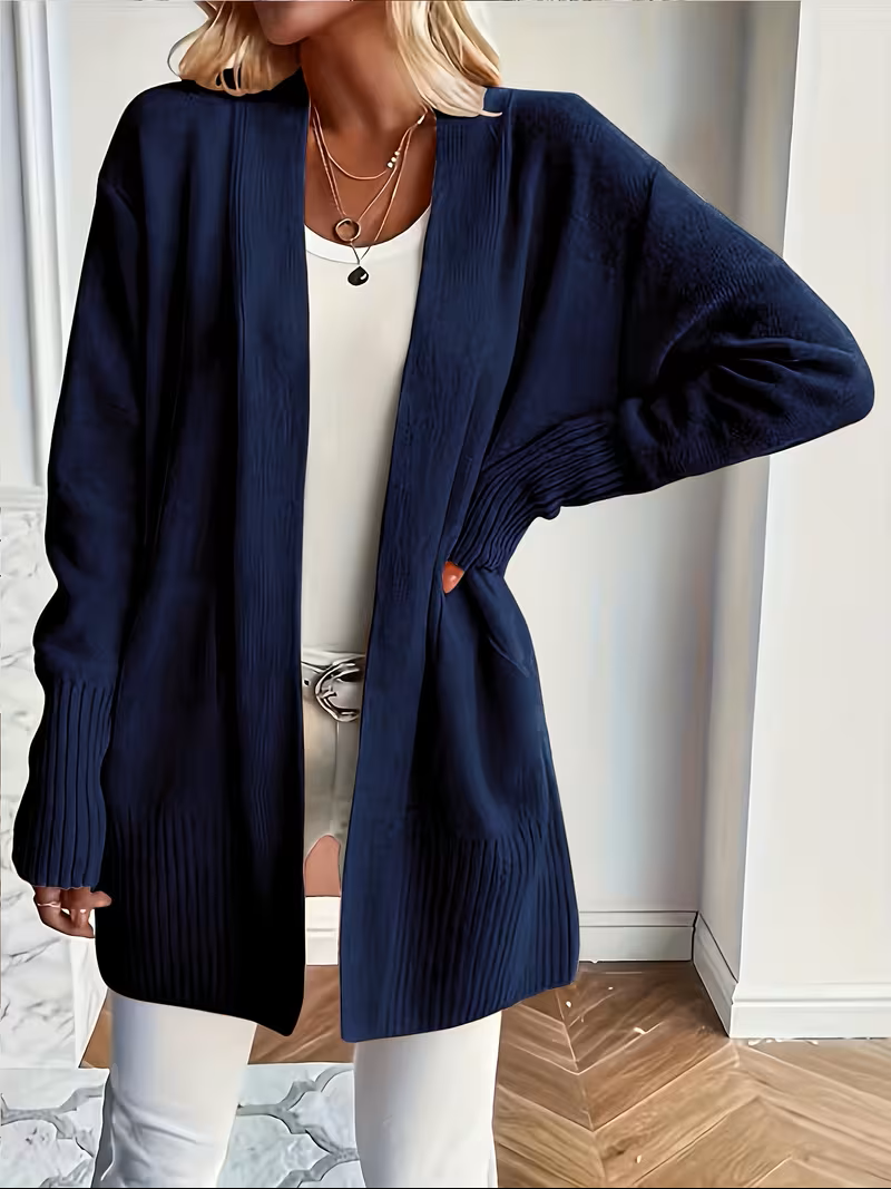 Deanna | Relaxed Open-Front Cardigan