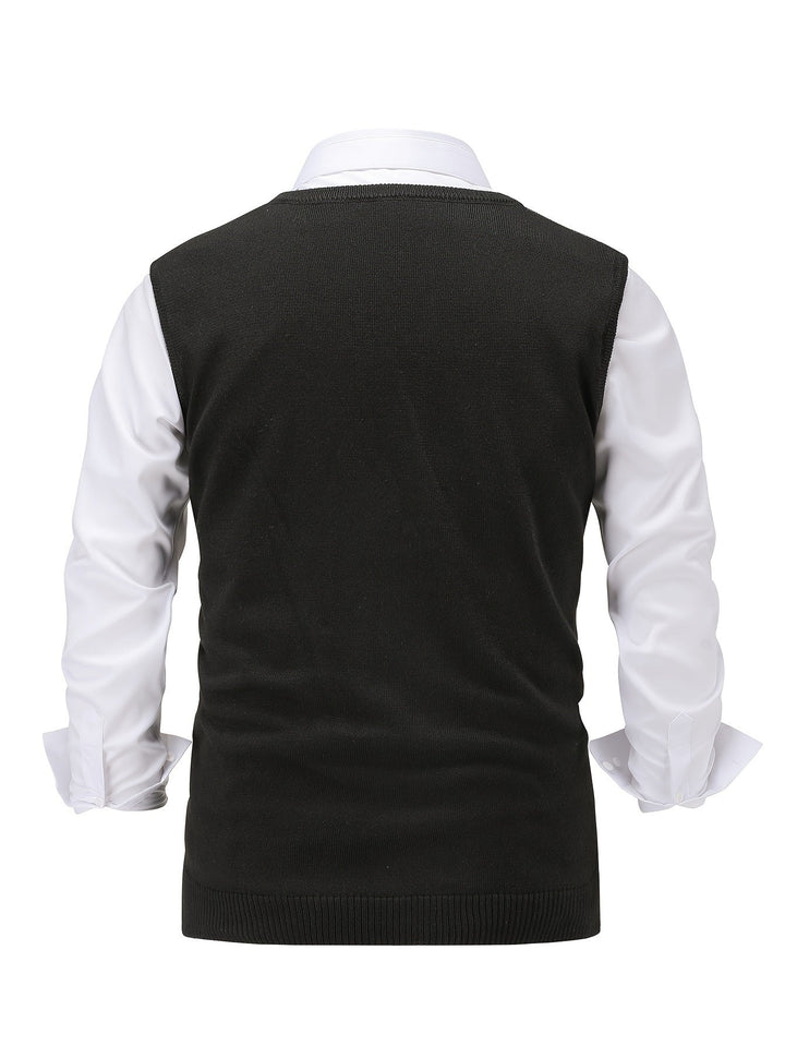 Chandler | Classic Argyle Jumper Vest