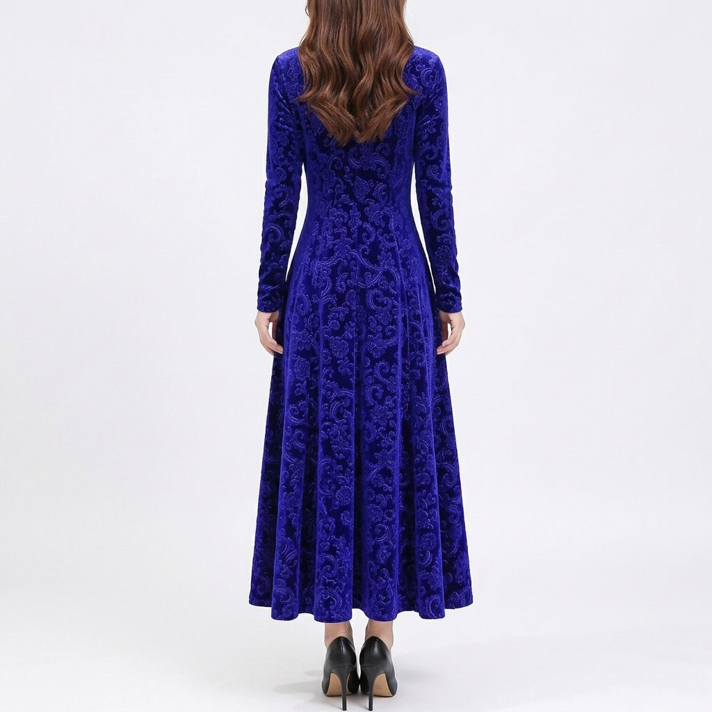 Arabella | Floral A-Line Midi Dress