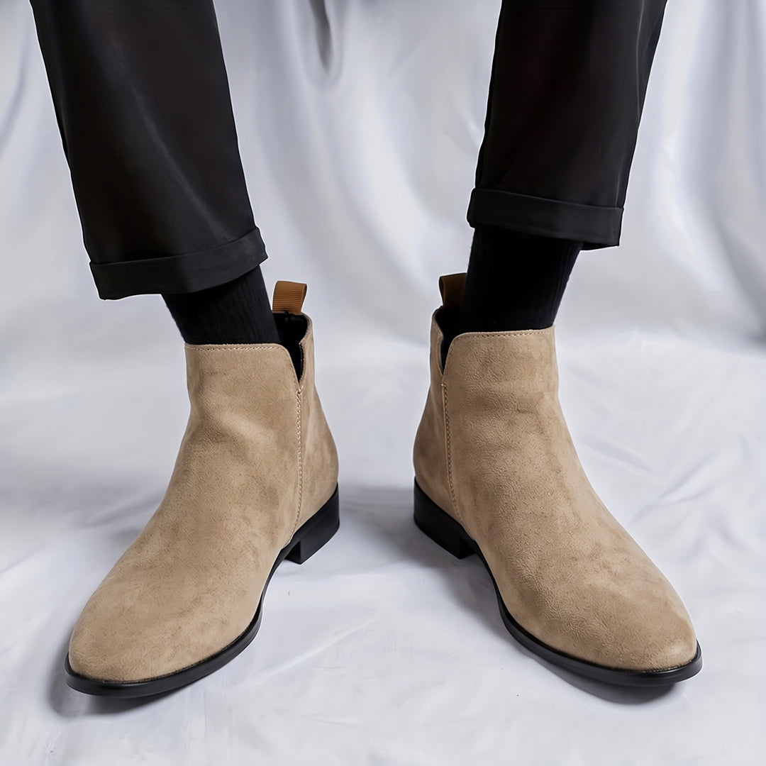 Ashford | Refined Pointed-Toe Chelsea Boots