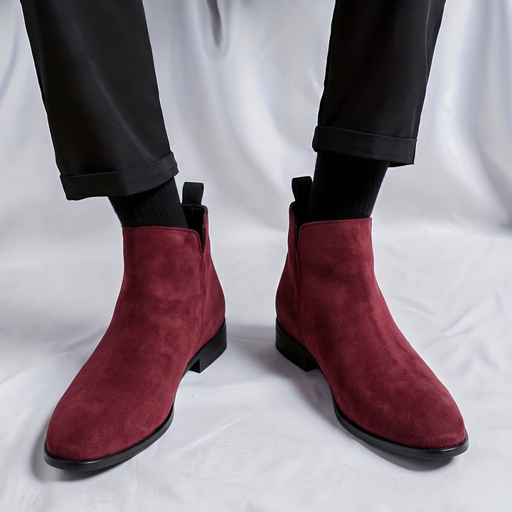 Ashford | Refined Pointed-Toe Chelsea Boots