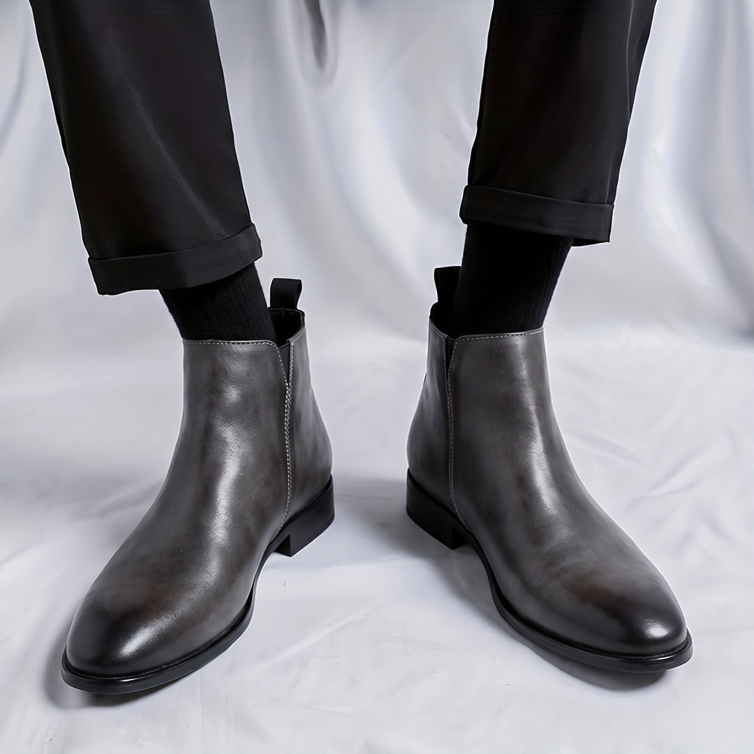 Ashford | Refined Pointed-Toe Chelsea Boots