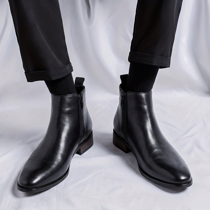 Ashford | Refined Pointed-Toe Chelsea Boots