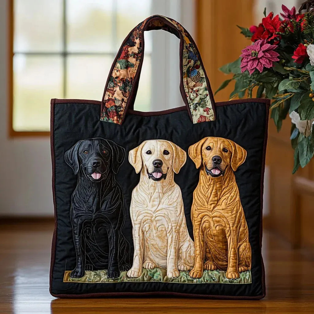 Kimberly | Adorable Retro Dog Art Tote Bag