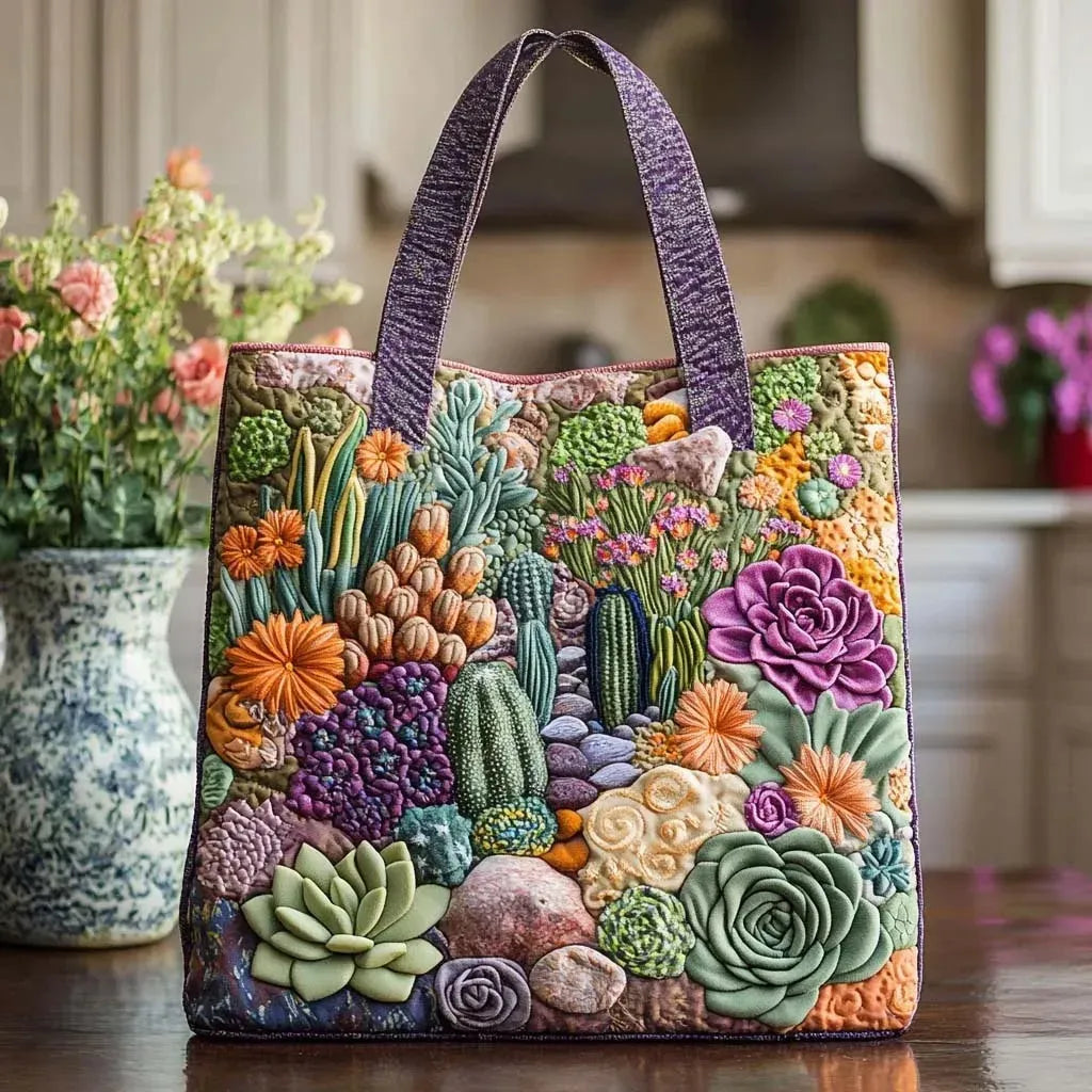 Angela | Stylish Floral Artistic Tote Bag