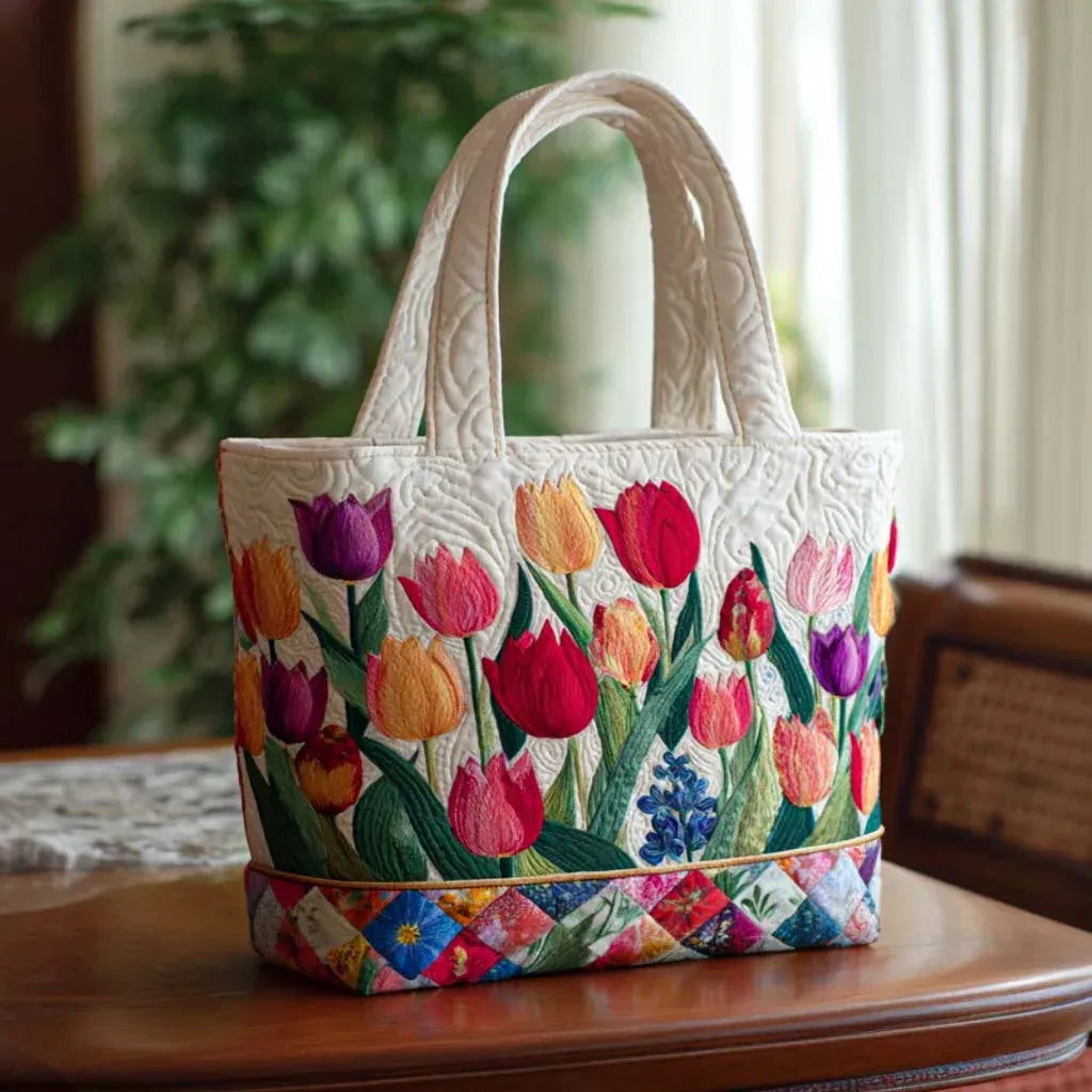 Jessica | Floral Rose coloured Tote Bag