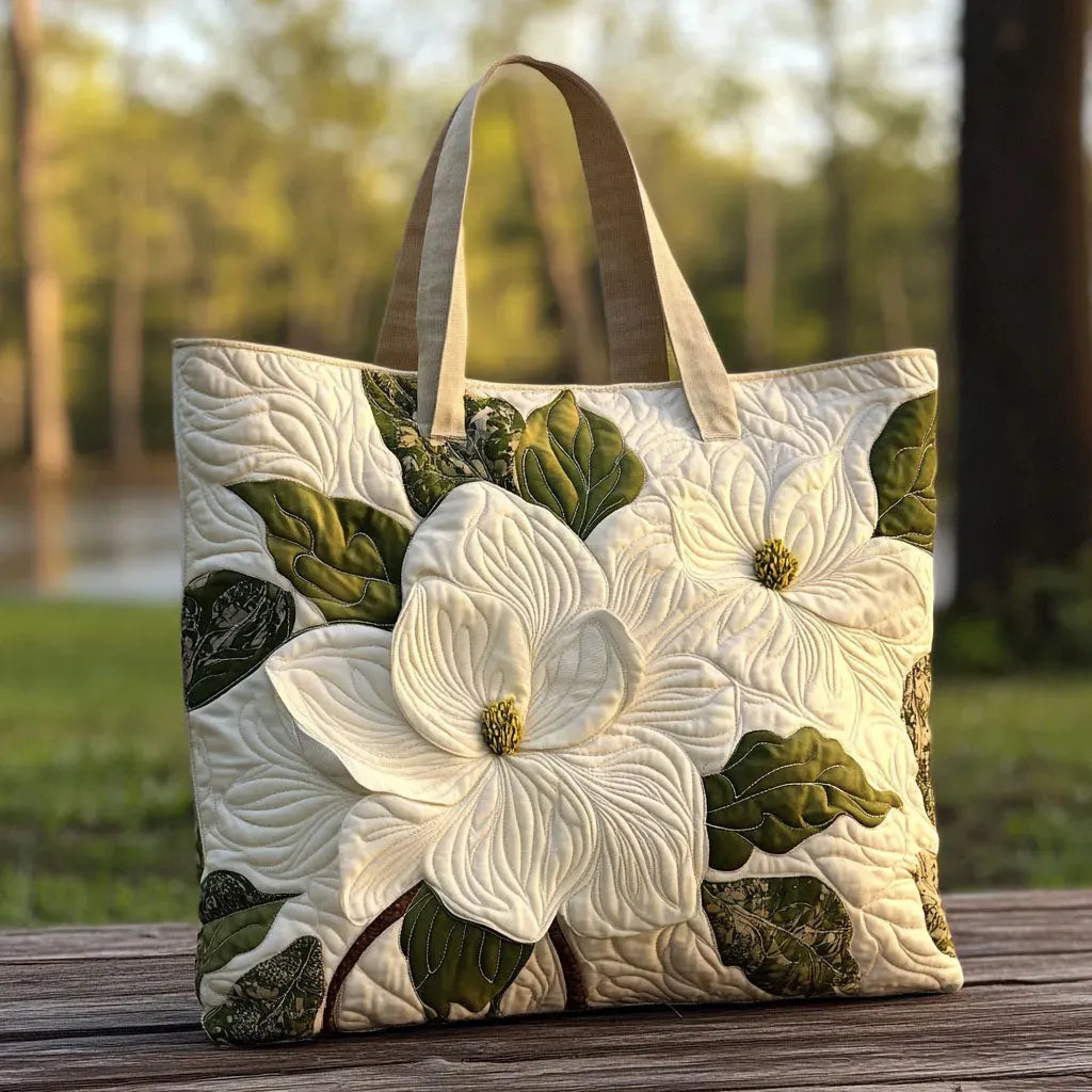 Amy | Elegant Floral Tote Bag