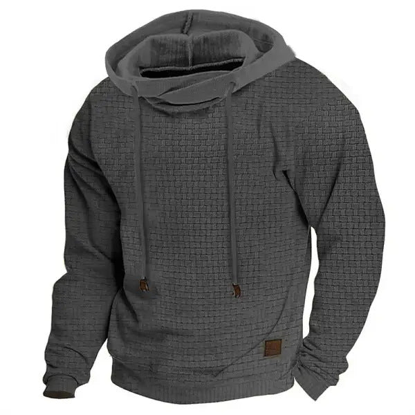 Beckett | Textured Pullover Hoodie