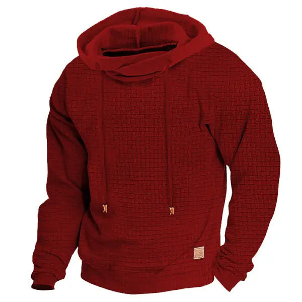 Beckett | Textured Pullover Hoodie