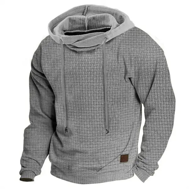 Beckett | Textured Pullover Hoodie