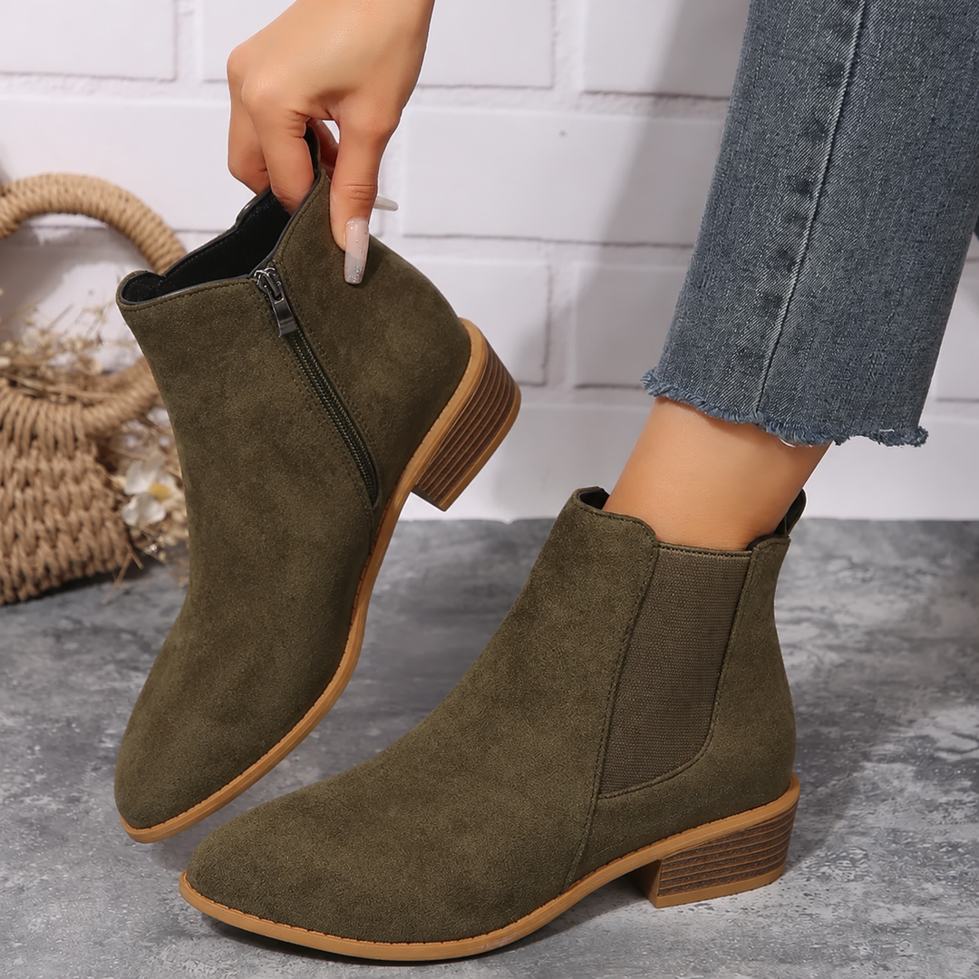Bianca | Everyday Side-Zip Ankle Boots
