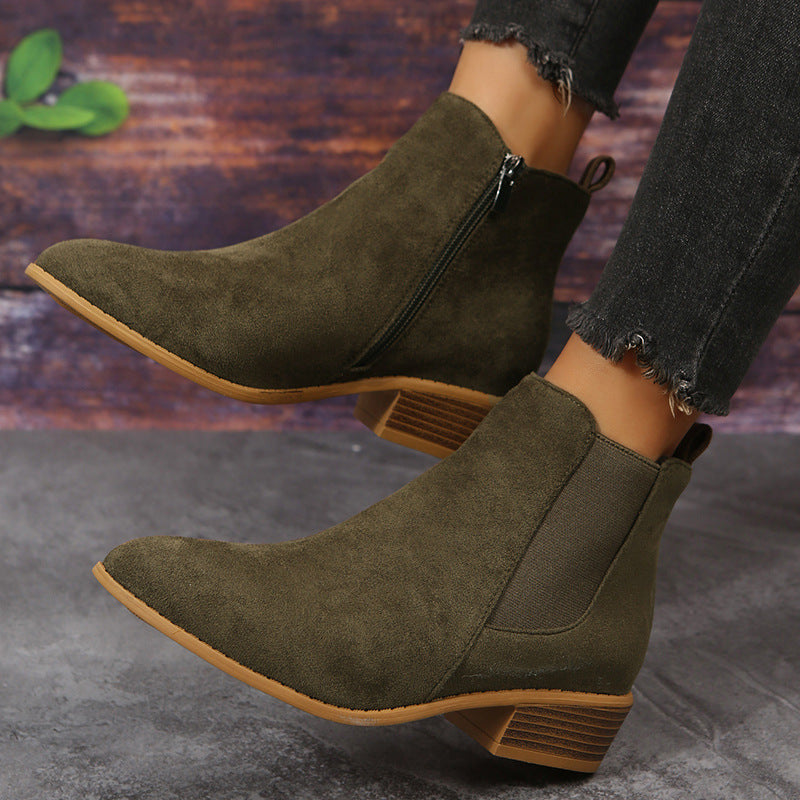 Bianca | Everyday Side-Zip Ankle Boots