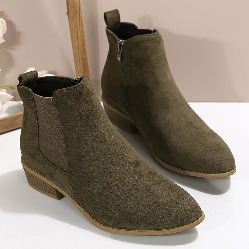 Bianca | Everyday Side-Zip Ankle Boots