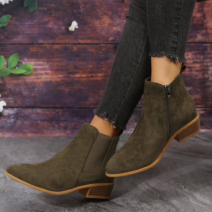Bianca | Everyday Side-Zip Ankle Boots