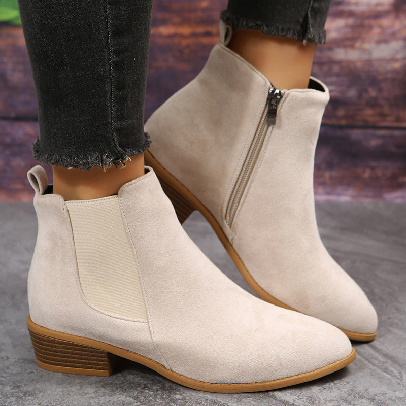 Bianca | Everyday Side-Zip Ankle Boots