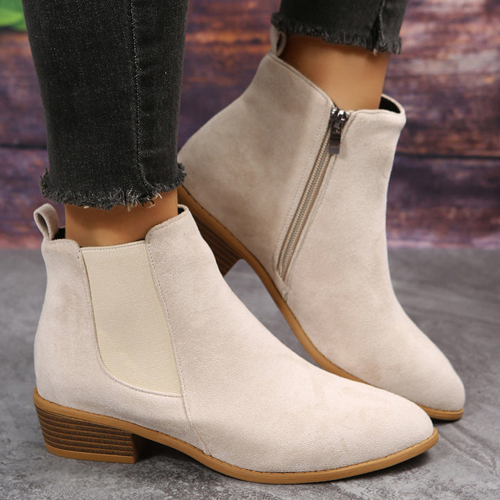 Bianca | Everyday Side-Zip Ankle Boots