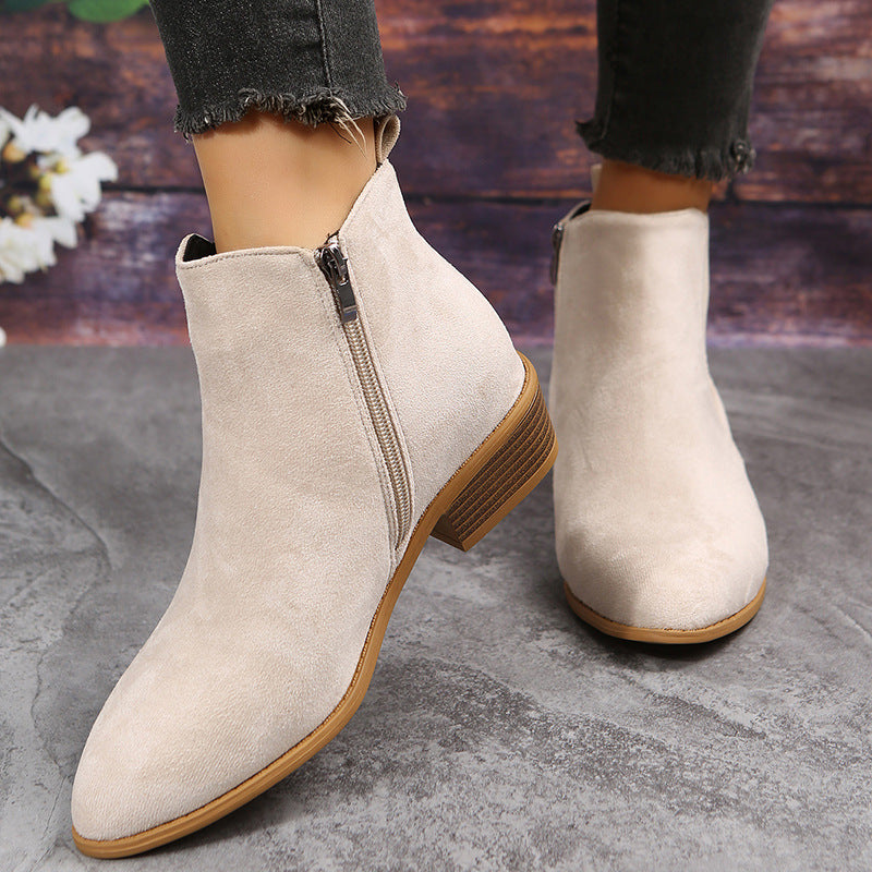 Bianca | Everyday Side-Zip Ankle Boots