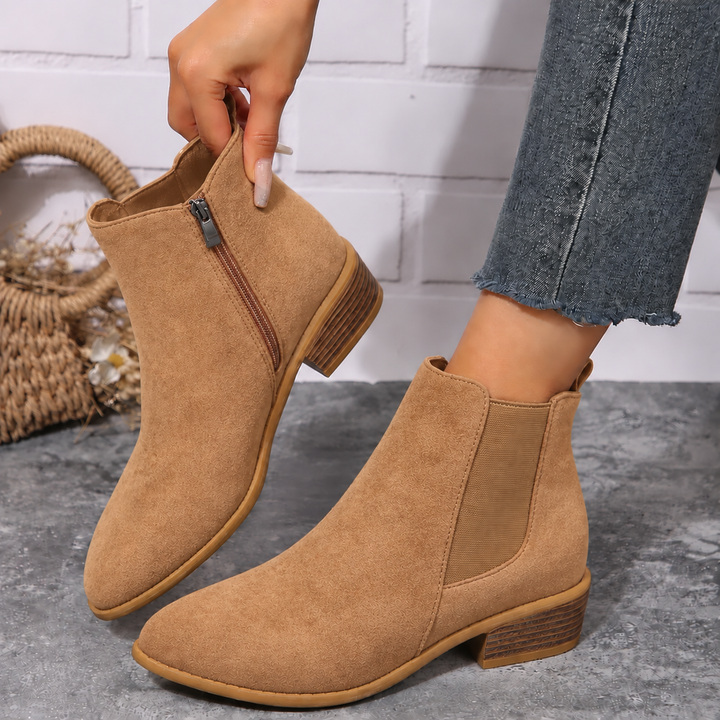 Bianca | Everyday Side-Zip Ankle Boots