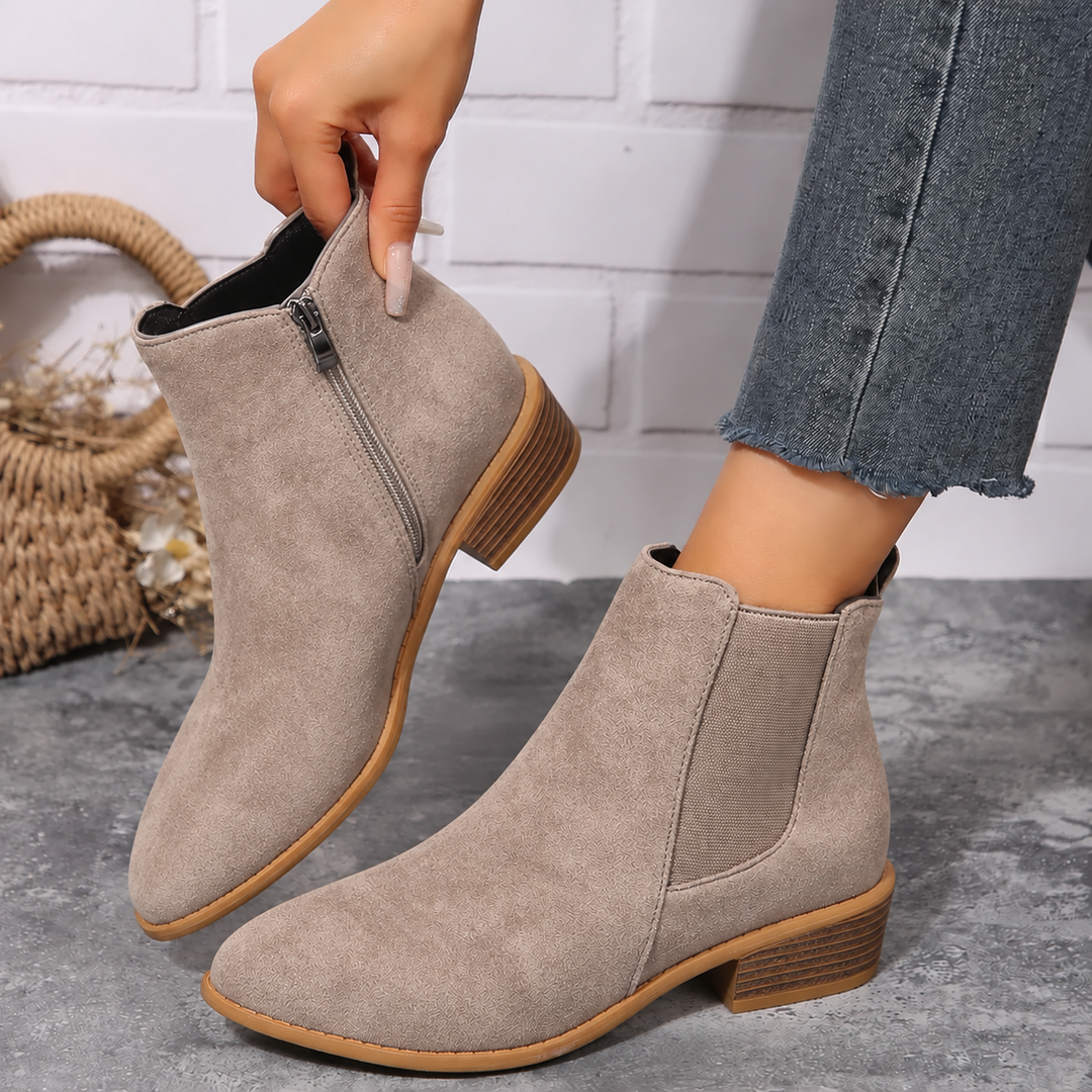 Bianca | Everyday Side-Zip Ankle Boots