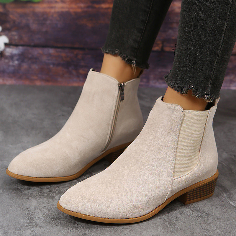 Bianca | Everyday Side-Zip Ankle Boots