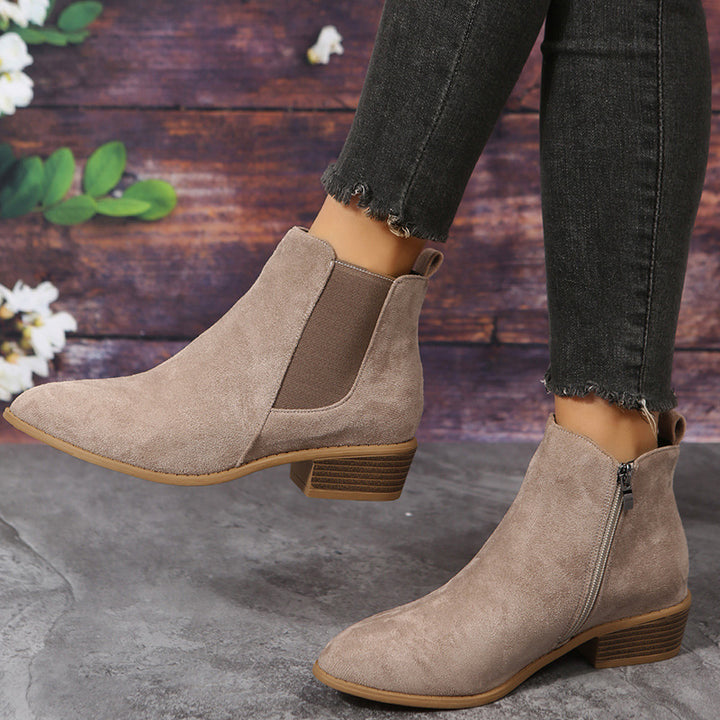 Bianca | Everyday Side-Zip Ankle Boots
