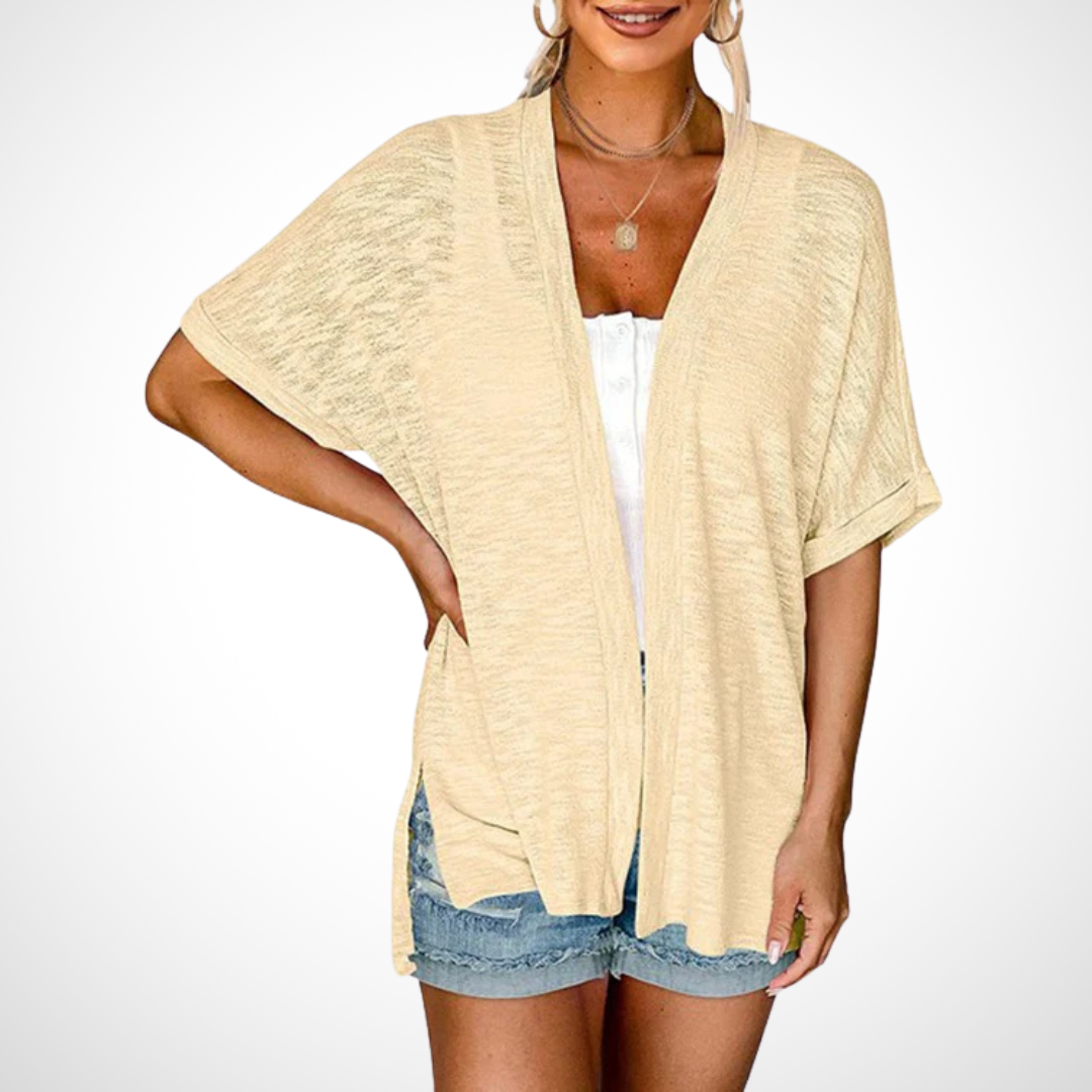 Lindsay | Relaxed Open-Front Cardigan