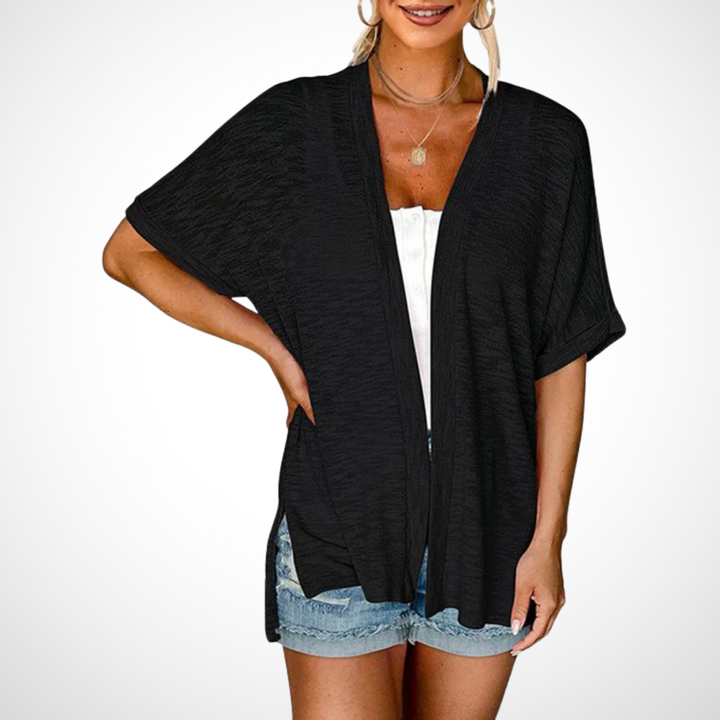 Lindsay | Relaxed Open-Front Cardigan